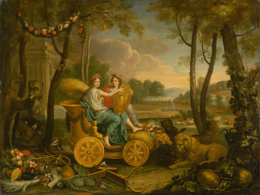 Apothéose de Louis XIV. - Charles Le Brun