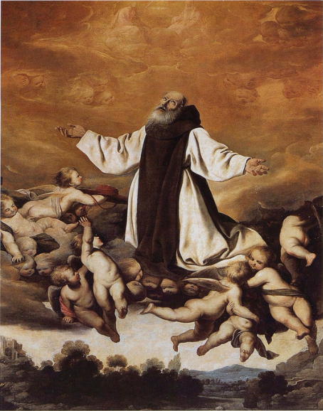 Apothéose des heiligen Jérôme - Francisco de Zurbarán
