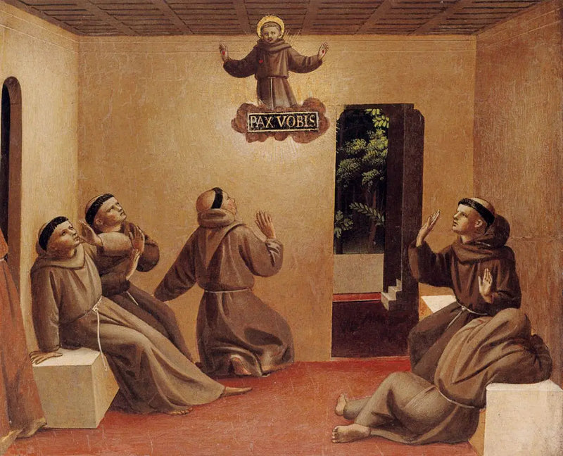 Erscheinung des heiligen Franziskus in Arles - Fra Angelico