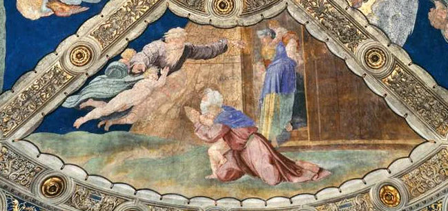 L'Apparition de Dieu à Noé - Raphaël Sanzio
