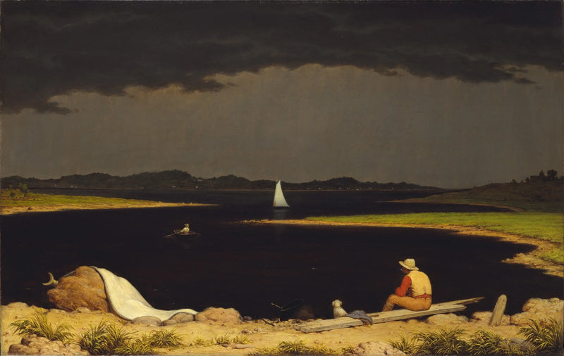 Annäherung an ein Gewitter - Martin Johnson Heade