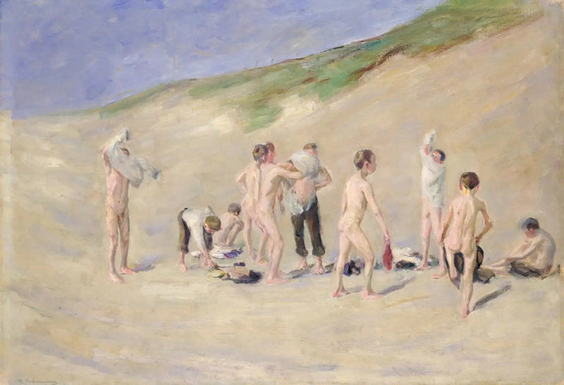 Nach Baden - Max Liebermann