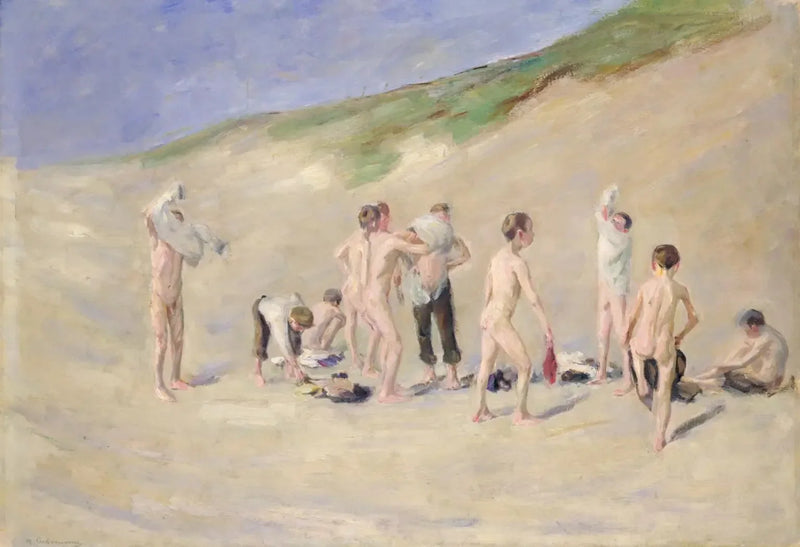Nach Baden - Max Liebermann