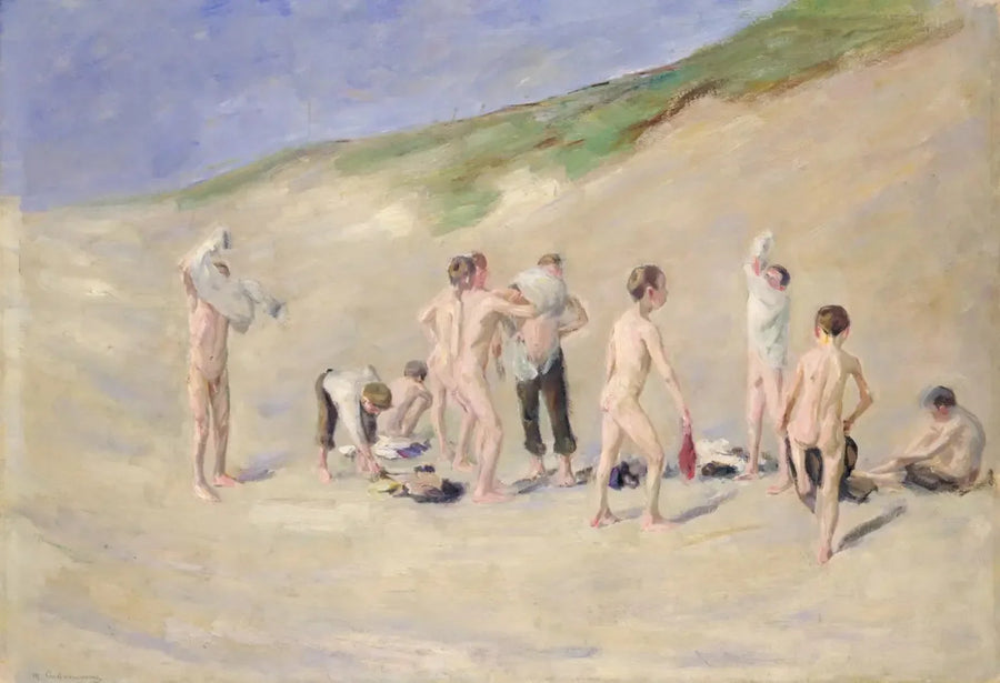 Nach Baden - Max Liebermann