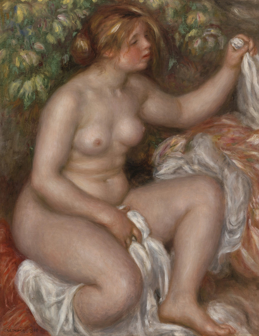 Nach dem Bad (Der Ausstieg aus dem Bad) - Pierre-Auguste Renoir