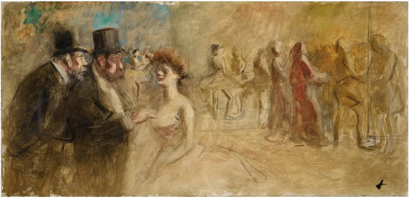 Nach dem Tanz - Jean-Louis Forain