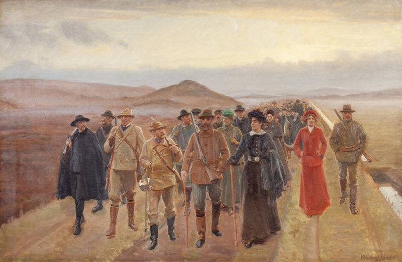 Nach der letzten Fahrt. – Michael Peter Ancher
