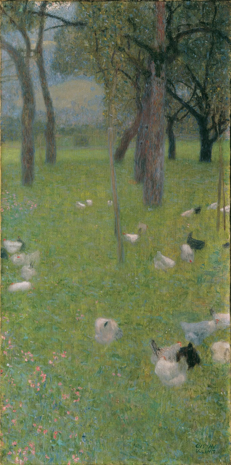 Nach dem Regen - Gustav Klimt