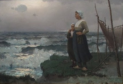 Nach dem Sturm - Frank Weston Benson