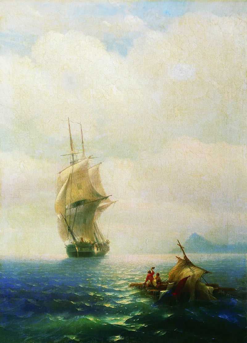 Nach dem Sturm - Ivan Aïvazovski
