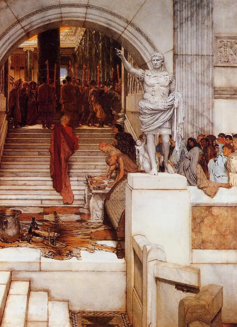 Nach der Anhörung - Lawrence Alma-Tadema