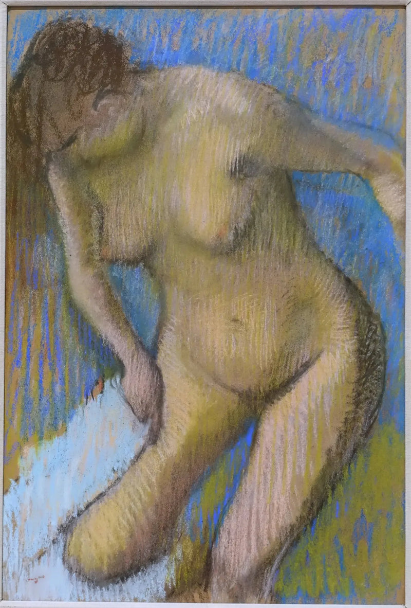 Nach dem Bad - Edgar Degas