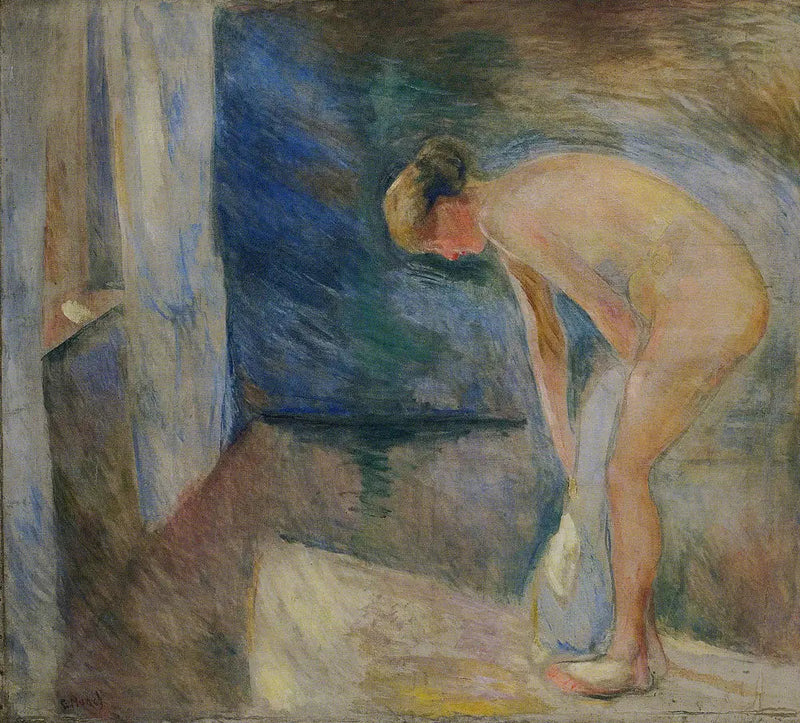Nach dem Bad - Edvard Munch