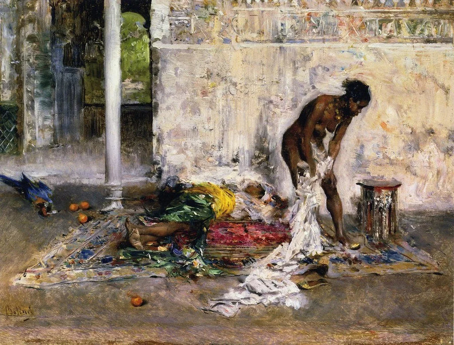 Nach dem Bad - Giovanni Boldini