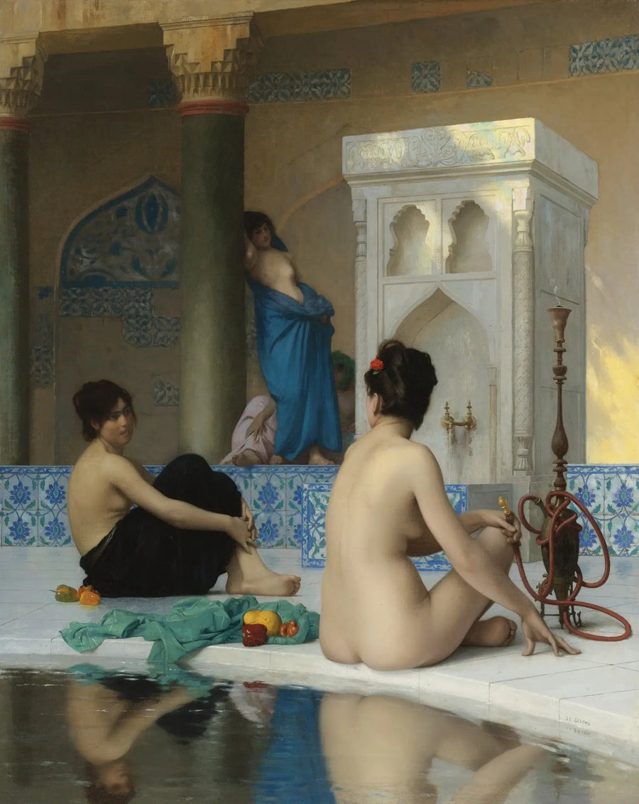 Nach dem Bad - Jean-Léon Gérôme