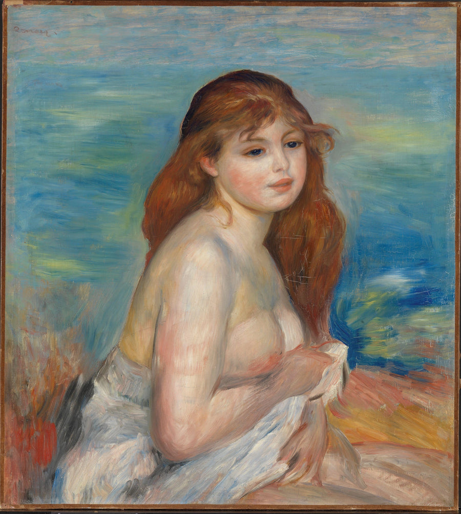 Nach dem Bad - Pierre-Auguste Renoir