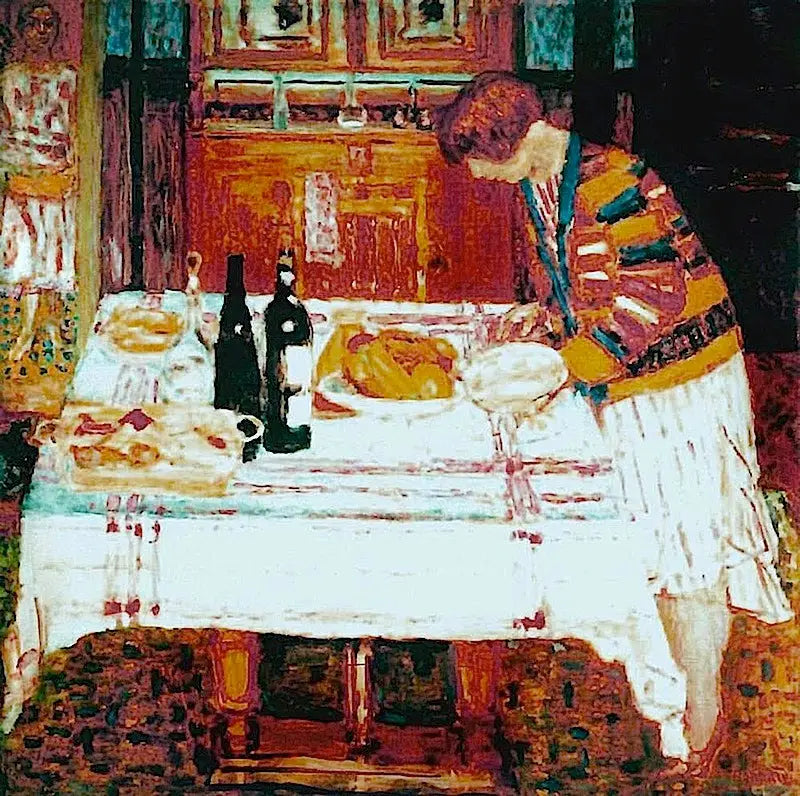 Nach dem Essen - Pierre Bonnard