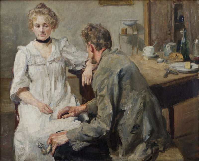 Nach der Arbeit - Max Slevogt