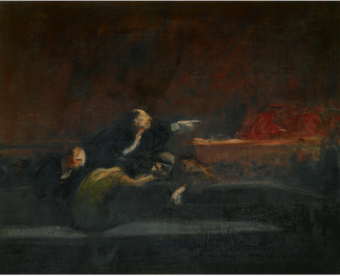 Nach dem Urteil - Jean-Louis Forain
