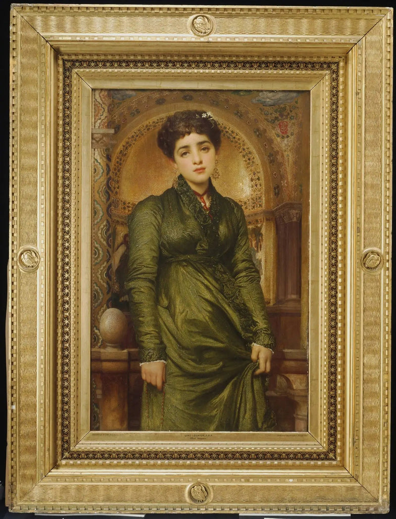 Nach Vespern - Frederic Leighton