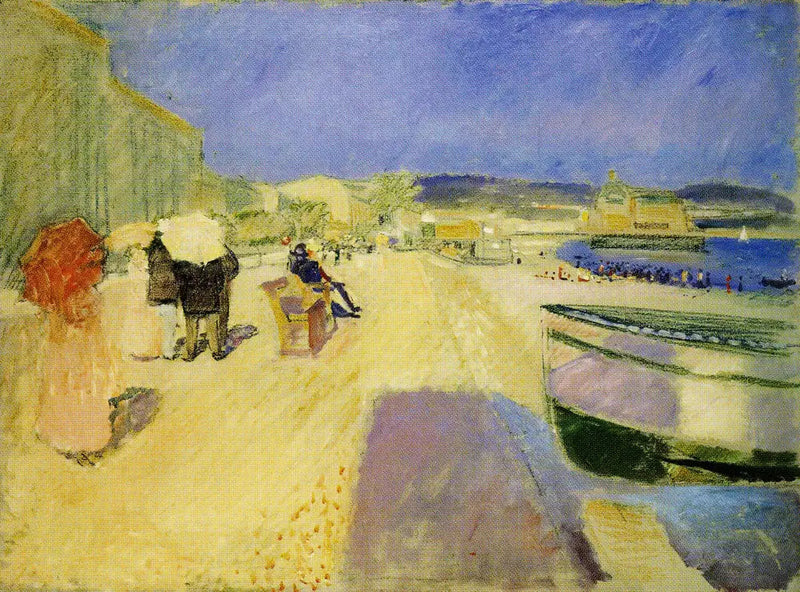 Nachmittag an der Promenade des Anglais - Edvard Munch