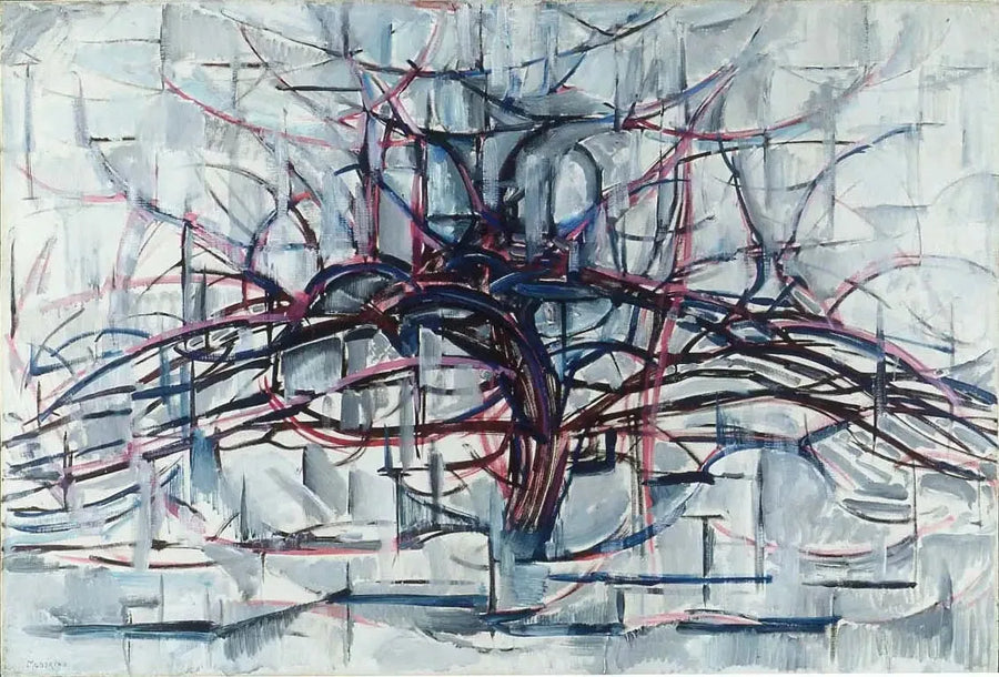 Horizontaler Baum - Piet Mondrian
