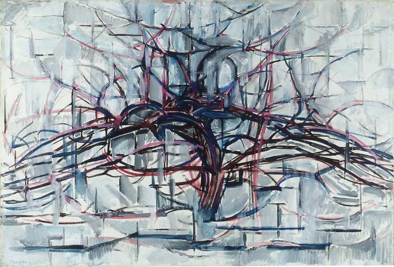 Horizontaler Baum - Piet Mondrian