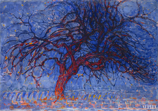 Arbre rouge - Mondrian - Reproductions de tableaux et peintures haut de gamme