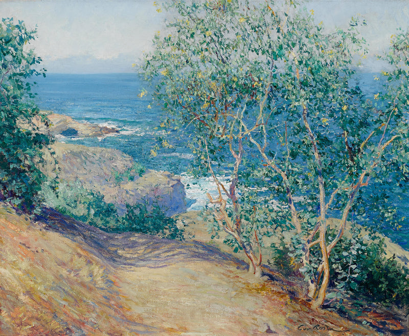 Indische Tabakbäume, La Jolla - Guy Rose