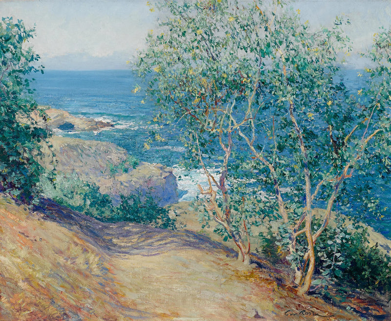 Indische Tabakbäume, La Jolla - Guy Rose