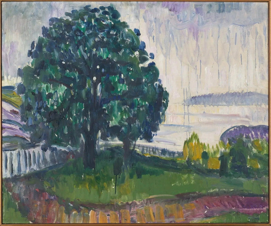 Bäume am Meer - Edvard Munch
