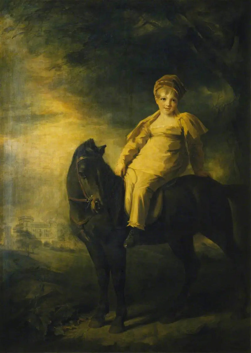 Archibald Montgomerie, später 13. Earl of Eglinton PC, KT (1812-1861), als er noch ein Reiterjunge war - Henry Raeburn