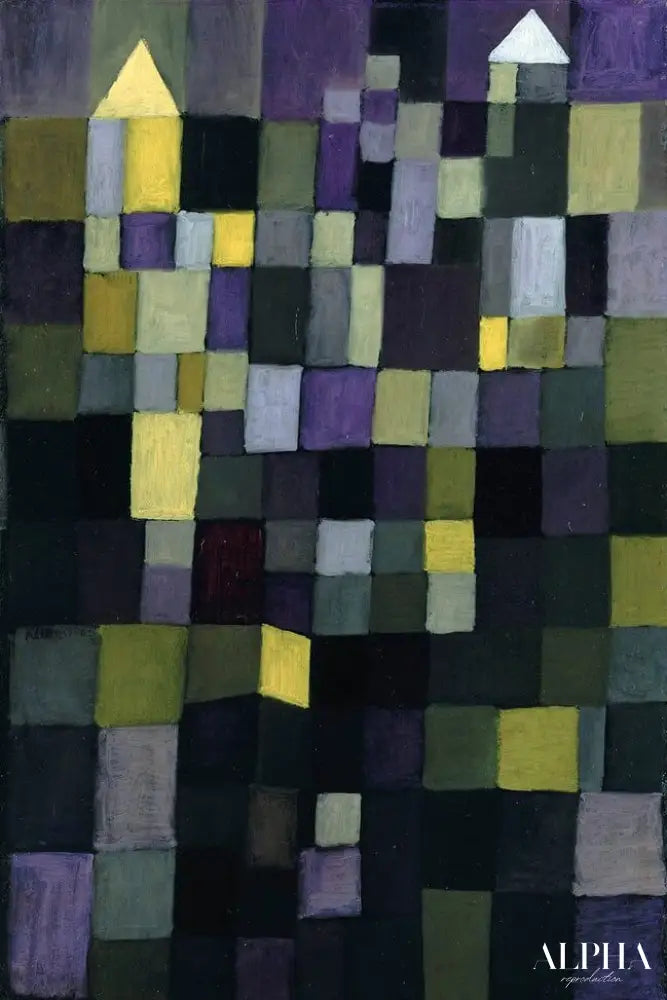 Architecture - Paul Klee - Reproductions de tableaux et peintures haut de gamme