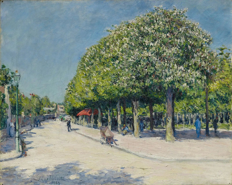 Argenteuil, Jahrmarkt - Gustave Caillebotte