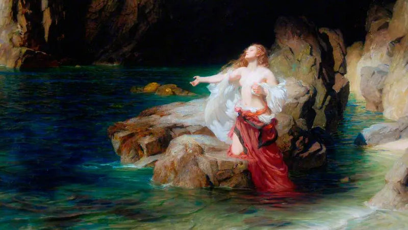 Ariane verlassen von Theseus - Herbert Draper