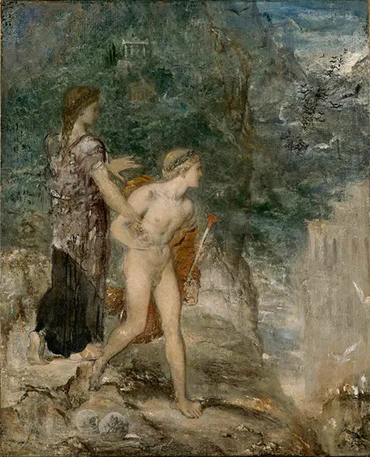 Ariane und Theseus - Gustave Moreau