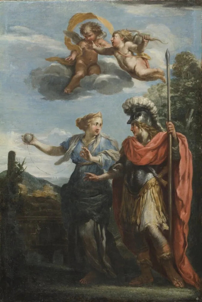 Ariane und Theseus - Pietro da Cortona
