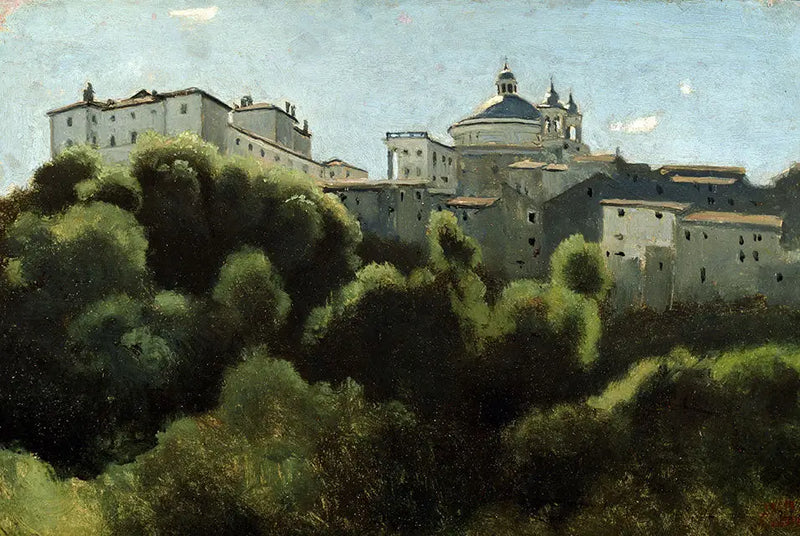 Ariccia, Palais Chigi - Jean-Baptiste Camille Corot