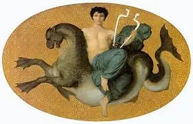 Arion auf einem Meeresungeheuer - Bouguereau