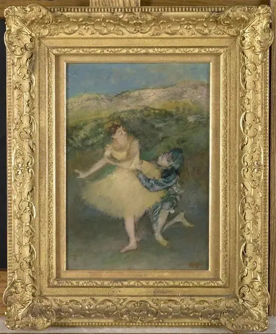 Harlekin und Colombine - Edgar Degas