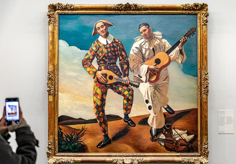Harlekin und Pierrot - André Derain