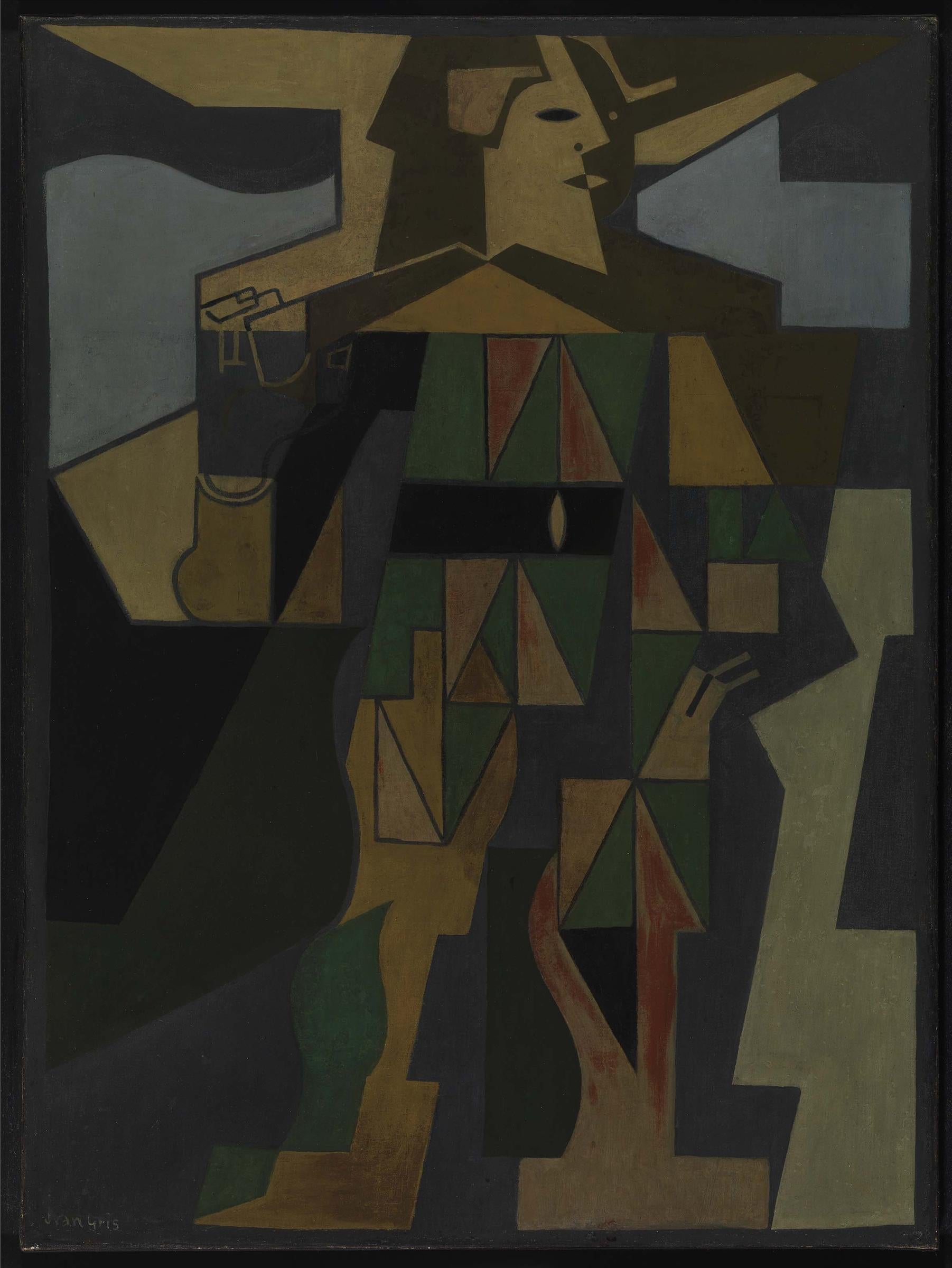 Harlekin - Juan Gris