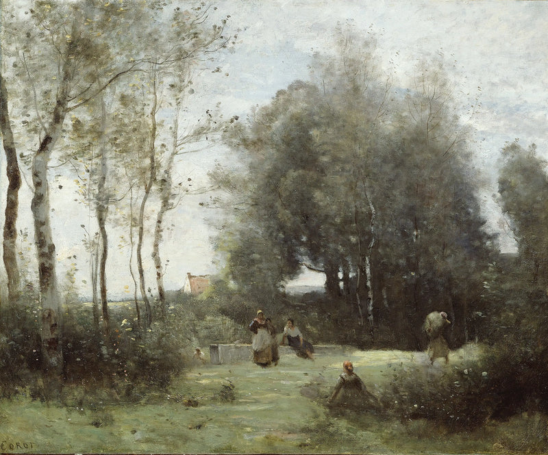 Arleux-Palluel, Le Pont des Rendez-vous - Jean-Baptiste Camille Corot