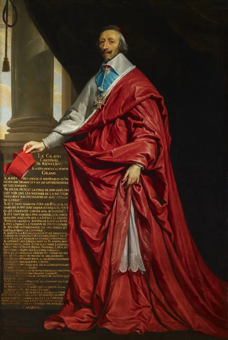 Armand, Kardinal Richelieu (1585-1642) - Philippe de Champaigne