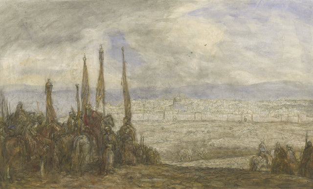 Türkische Armee vor Jerusalem - Marius Bauer