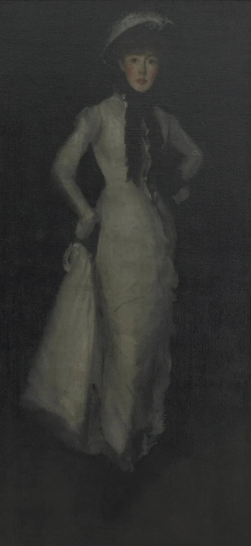 Arrangement in Schwarz und Weiß - James Abbott McNeill Whistler