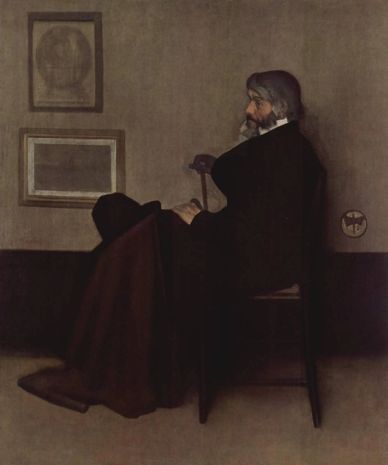 Arrangement in Grau und Schwarz Nr. 2 - James Abbott McNeill Whistler