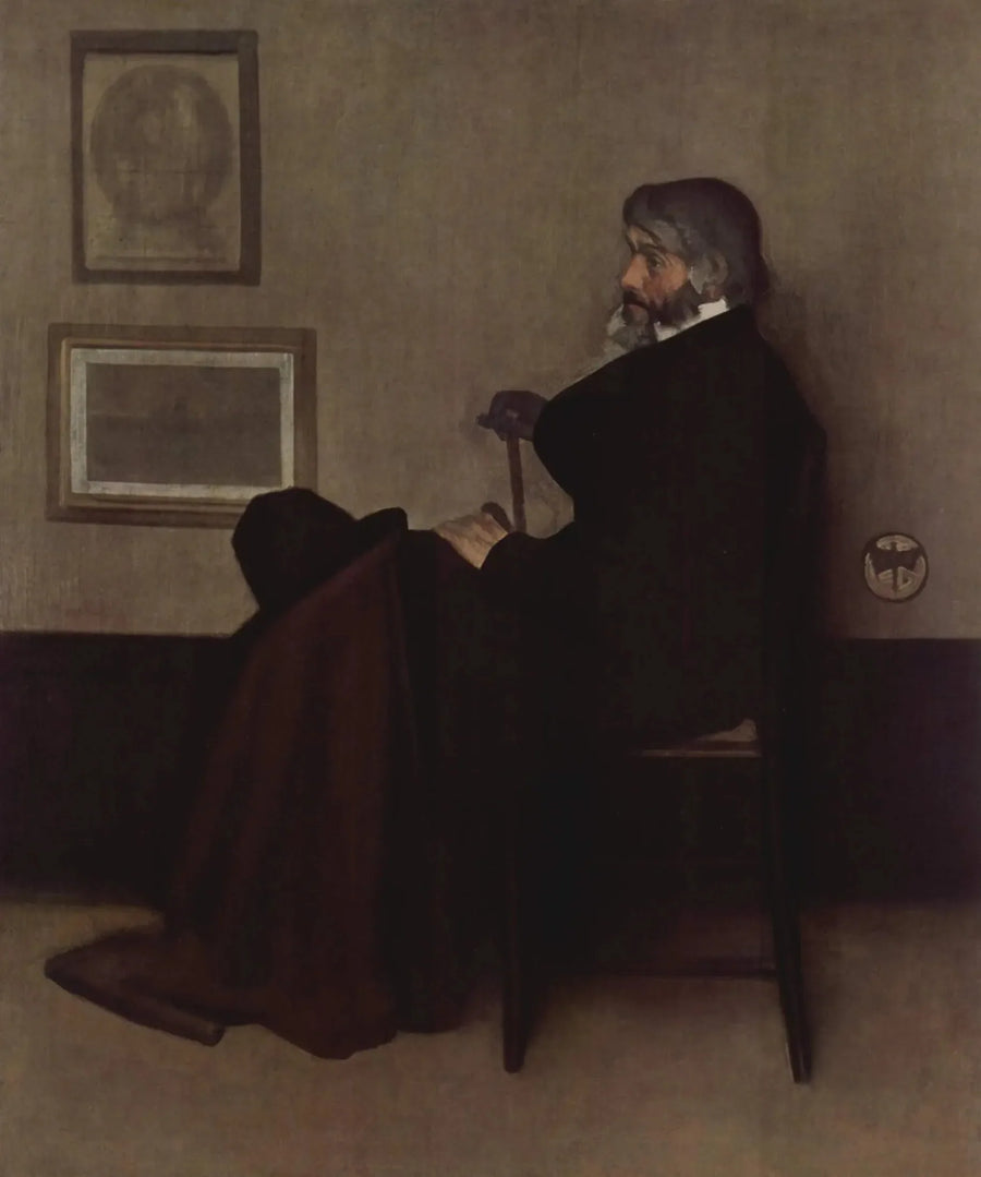 Arrangement in Grau und Schwarz Nr. 2 - James Abbott McNeill Whistler
