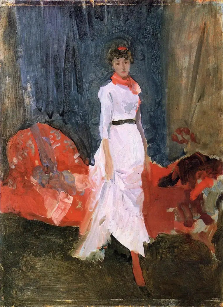 Arrangement in Rosa, Rot und Violett - James Abbott McNeill Whistler