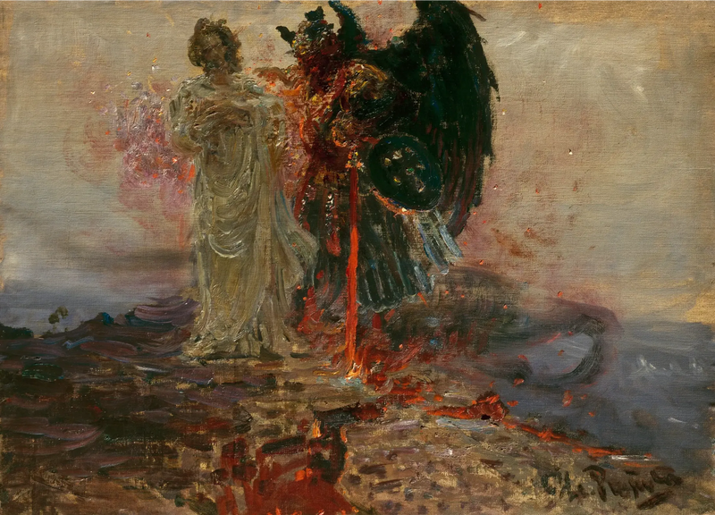 Hinter mir, Satan - Ilya Repin